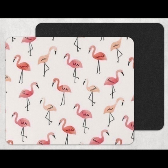 Hand Crafted Other - FLAMINGO Mouse Pad